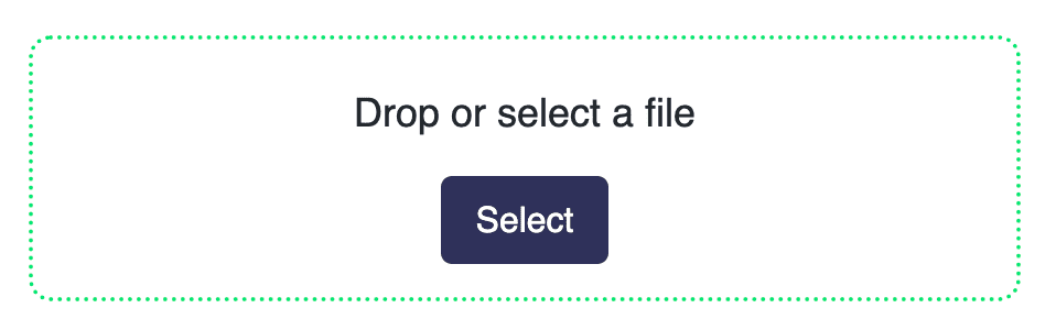 Drop or select a document